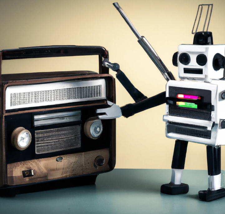Evolution of Marketing: From Radio to AI-Generated Videos - blog banner image